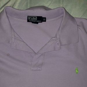 Men's polo pull over